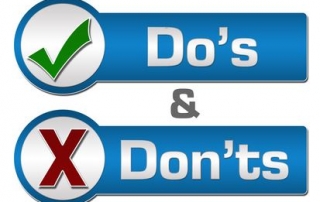 Eyecare Do's and Don'ts